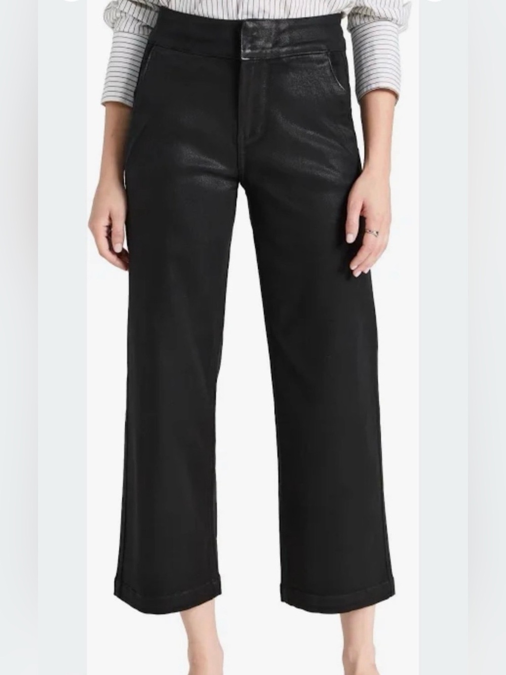 Paige Nellie Black Wide Leg Women’s Jeans